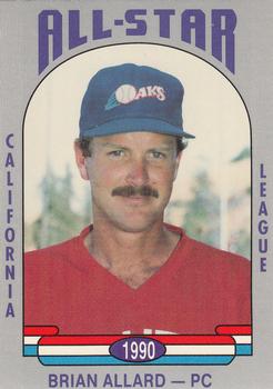1990 Cal League All-Stars #26 Brian Allard Front