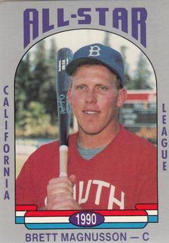1990 Cal League All-Stars #2 Brett Magnusson Front