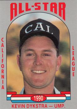 1990 Cal League All-Stars #32 Kevin Dykstra Front