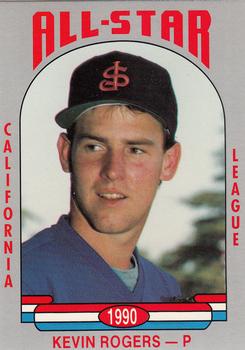 1990 Cal League All-Stars #50 Kevin Rogers Front