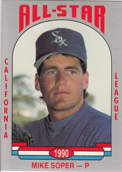 1990 Cal League All-Stars #52 Mike Soper Front