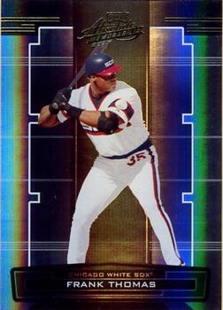 2005 Playoff Absolute Memorabilia #51 Frank Thomas Front