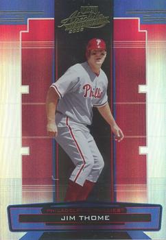 2005 Playoff Absolute Memorabilia #90 Jim Thome Front