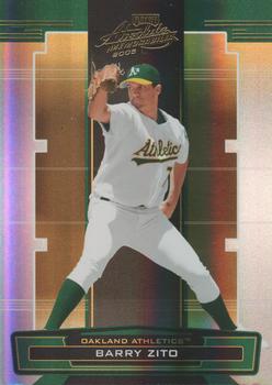 2005 Playoff Absolute Memorabilia #106 Barry Zito Front