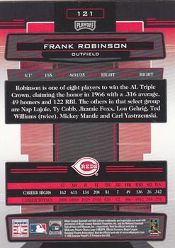 2005 Playoff Absolute Memorabilia #121 Frank Robinson Back