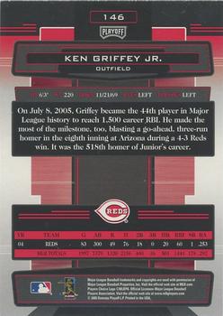 2005 Playoff Absolute Memorabilia #146 Ken Griffey Jr. Back