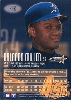 1996 E-Motion XL #202 Orlando Miller Back