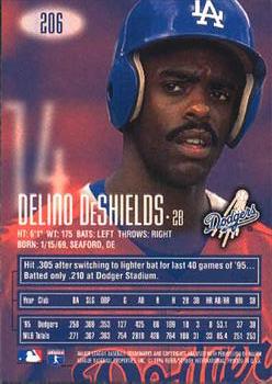 1996 E-Motion XL #206 Delino DeShields Back