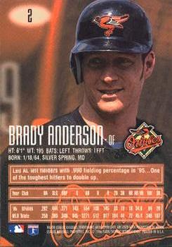 1996 E-Motion XL #2 Brady Anderson Back