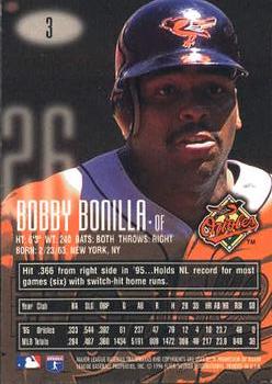 1996 E-Motion XL #3 Bobby Bonilla Back