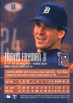 1996 E-Motion XL #60 Travis Fryman Back