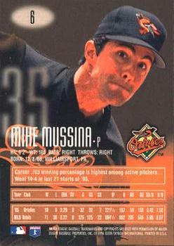 1996 E-Motion XL #6 Mike Mussina Back