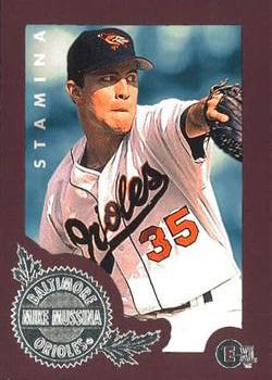 1996 E-Motion XL #6 Mike Mussina Front