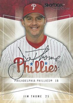 2005 SkyBox Autographics #43 Jim Thome Front