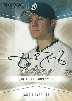 2005 SkyBox Autographics #46 Jake Peavy Front