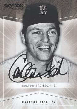 2005 SkyBox Autographics #66 Carlton Fisk Front