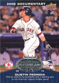 2008 Upper Deck Documentary - All-Star Game #ASG-DP Dustin Pedroia Front