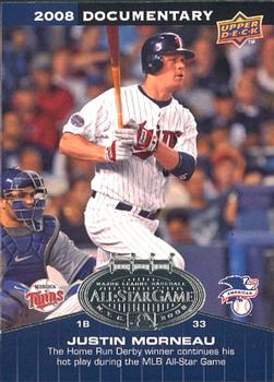 2008 Upper Deck Documentary - All-Star Game #ASG-JM Justin Morneau Front