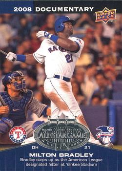 2008 Upper Deck Documentary - All-Star Game #ASG-MB Milton Bradley Front