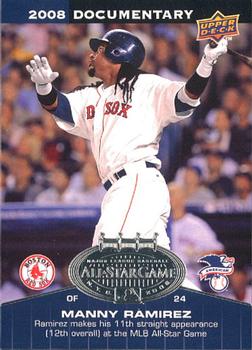 2008 Upper Deck Documentary - All-Star Game #ASG-MR Manny Ramirez Front