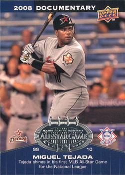 2008 Upper Deck Documentary - All-Star Game #ASG-MT Miguel Tejada Front