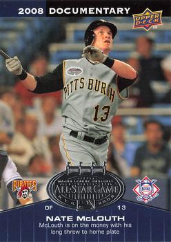 2008 Upper Deck Documentary - All-Star Game #ASG-NM Nate McLouth Front