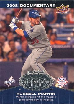 2008 Upper Deck Documentary - All-Star Game #ASG-RM Russell Martin Front
