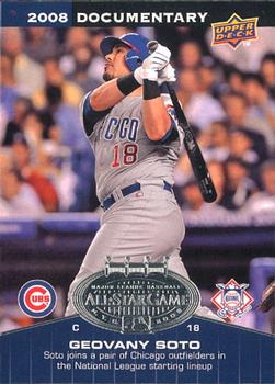 2008 Upper Deck Documentary - All-Star Game #ASG-SO Geovany Soto Front