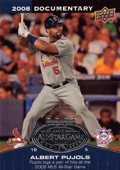 2008 Upper Deck Documentary - All-Star Game #ASG-AP Albert Pujols Front