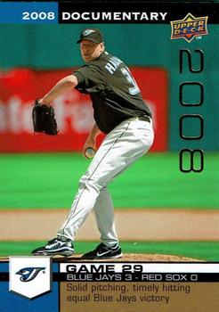 2008 Upper Deck Documentary - Gold #889 Roy Halladay Front