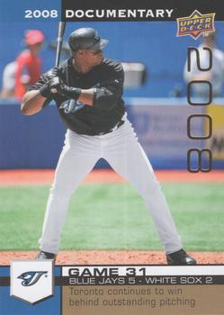 2008 Upper Deck Documentary - Gold #1181 Frank Thomas Front