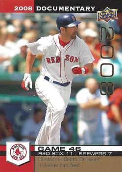 2008 Upper Deck Documentary - Gold #1246 Mike Lowell Front