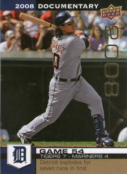2008 Upper Deck Documentary - Gold #1604 Magglio Ordonez Front