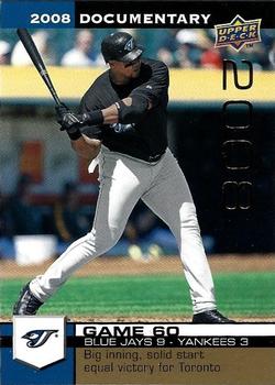 2008 Upper Deck Documentary - Gold #1790 Frank Thomas Front