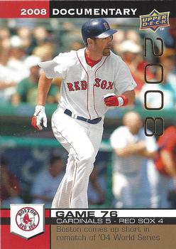 2008 Upper Deck Documentary - Gold #2146 Mike Lowell Front