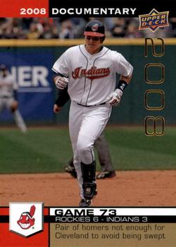 2008 Upper Deck Documentary - Gold #2183 Victor Martinez Front