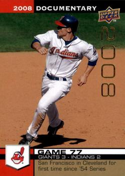 2008 Upper Deck Documentary - Gold #2187 Grady Sizemore Front