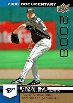 2008 Upper Deck Documentary - Gold #2389 Roy Halladay Front