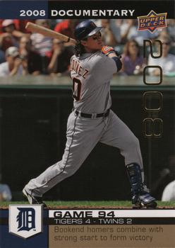 2008 Upper Deck Documentary - Gold #2804 Magglio Ordonez Front