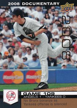 2008 Upper Deck Documentary - Gold #3237 Mike Mussina Front
