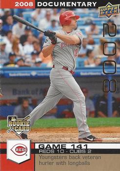 2008 Upper Deck Documentary - Gold #4193 Jay Bruce Front
