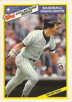1987 Topps Woolworth Baseball Highlights #15 Don Mattingly Front