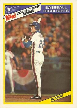 1987 Topps Woolworth Baseball Highlights #33 Ray Knight Front