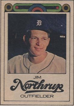 1968 Detroit Free Press Bubblegumless Detroit Tigers #NNO Jim Northrup Front