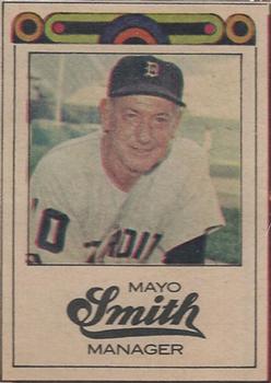 1968 Detroit Free Press Bubblegumless Detroit Tigers #NNO Mayo Smith Front