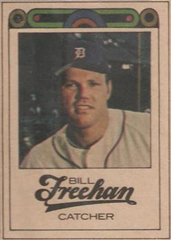 1968 Detroit Free Press Bubblegumless Detroit Tigers #NNO Bill Freehan Front