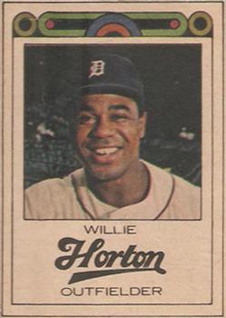 1968 Detroit Free Press Bubblegumless Detroit Tigers #NNO Willie Horton Front