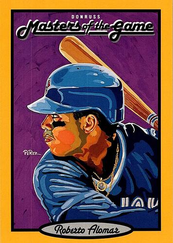 1993 Donruss - Masters of the Game #10 Roberto Alomar Front