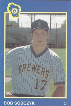 1988 Grand Slam Beloit Brewers #11 Bob Sobczyk Front