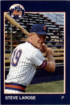 1988 Grand Slam Columbia Mets #6 Steve Larose Front